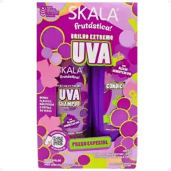 KIT SHAMPOO + CONDICIONADOR SKALA UVA 325ML