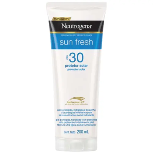 PROTETOR SOLAR NEUTROGENA SUN FRESH FACIAL E CORPORAL FPS30 200ML