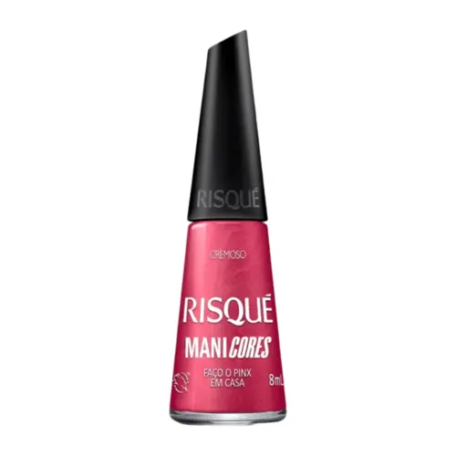 ESMALTE RISQUE MANI CORES FAÇO O PINX EM CASA 8ML