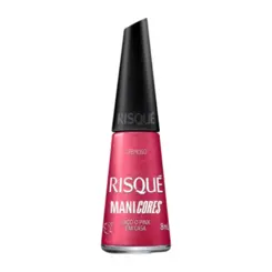 ESMALTE RISQUE MANI CORES FAÇO O PINX EM CASA 8ML