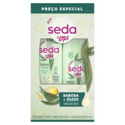 KIT SEDA BABOSA OLEOS SHAMPOO 300 ML + CONDICIONADOR 190ML