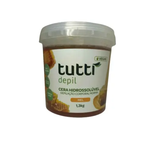 CERA HIDROSSOLÚVEL TUTTI DEPIL MEL 1,3KG