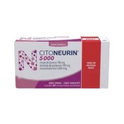 CITONEURIN 5000 C/60CCOMPRIMIDOS REVESTIDOS