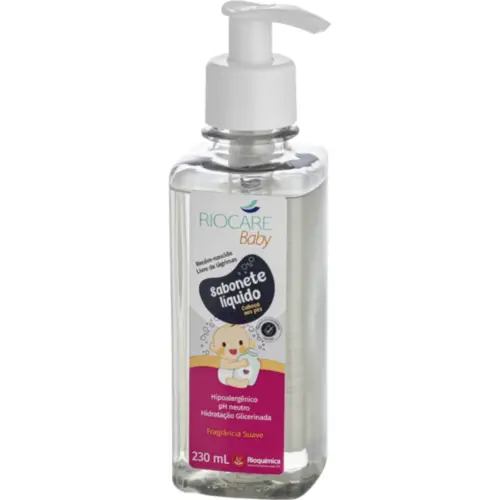 SABONETE LÍQUIDO RIOCARE BABY 230ML