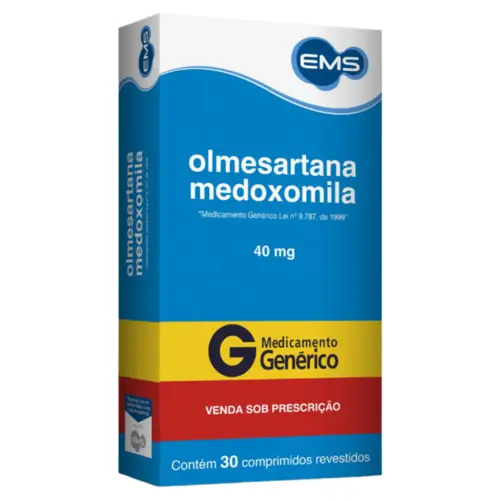 OLMESARTANA  MEDOXOMILA 40MG C/30 COMPRIMIDOS REVESTIDOS EMS
