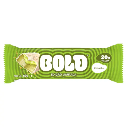 BARRA DE PROTEÍNA BOLD PISTACHE 20G