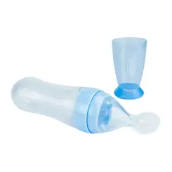 COLHER DOSADORA PARA PAPINHA AZUL PIMPOLHO