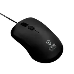 MOUSE  COM FIO KROSS ELEGANCE USB KE-M095 PRETO