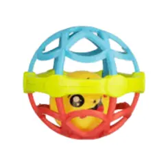 CHOCALHO MORDEDOR BOLA VERMELHA PIMPOLHO 93951