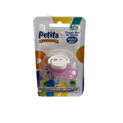 CHUPETA VENT PETITA 1730 TAMANHO 2 ROSA