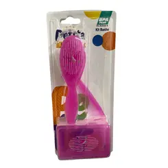 KIT BANHO ROSA FLAMINGO PETITA