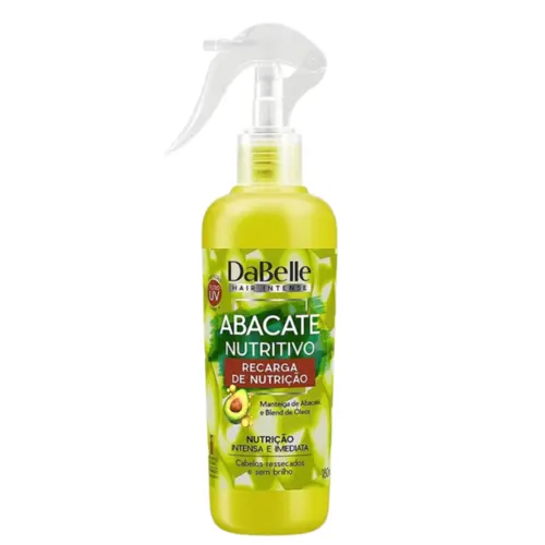 SPRAY DABELLE RECARGA DE NUTRICÃO ABACATE NUTRITIVO  180ML