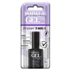 ESMALTE IMPALA PLUS GEL PRIMER 2 EM 1 8ML