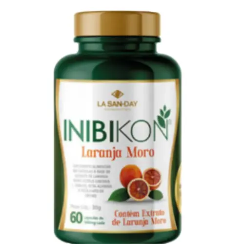 INIBIKON  LARANJA  MORO   500MG  C/60 CÁPSULAS