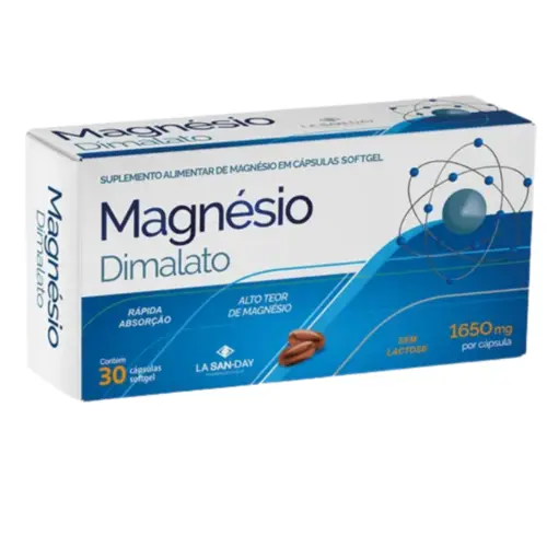MAGNÉSIO DIMALTO C/ 30 CÁPSULAS SOFGEL