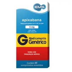 APIXABANA 5MG C/20 COMPRIMIDOS EMS