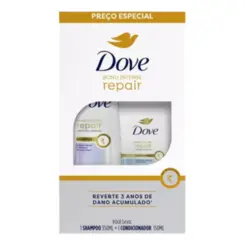 KIT SHAMPOO 350ML + CONDICIONADOR 150ML BOND INTENSE REPAIR DOVE