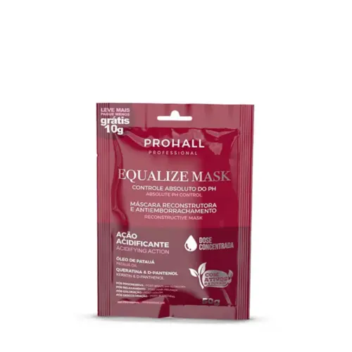 MÁSCARA SACHÊ  EQUALIZE ANTIEMBORRACHAMENTO PROHALL  50G