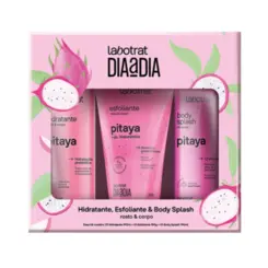 KIT HIDRATANTE + ESFOLIANTE + BODY SPLASH LABOTRAT PITAYA