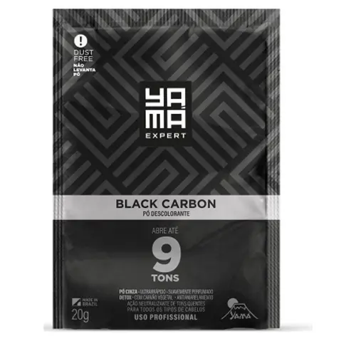 PÓ DESCOLORANTE BLACK CARBON YAMA  20G