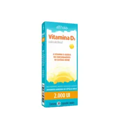 VITAMINA D 2000UI C/30 CÁPSULAS MOLES ALTHAIA