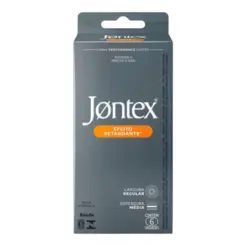 PRESERVATIVO JONTEX EFEITO RETARDANTE C/6 UNIDADES