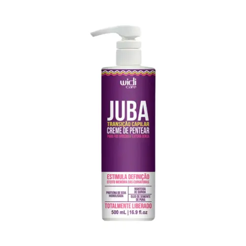 CREME PARA PENTEAR JUBA GROSSO TRANSIÇÃO CAPILAR WIDI CARE 500ML