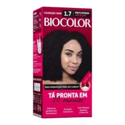 TINTURA BIOCOLOR KIT 1.7 PRETO INTENSO
