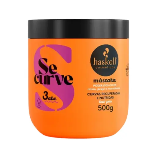 MÁSCARA PODER DOS ÓLEOS HASKELL SE CURVE 500G
