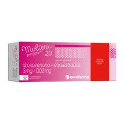 MOLIERI 20 3MG+0,02MG  C/30COMPRIMIDOS S/PARAR
