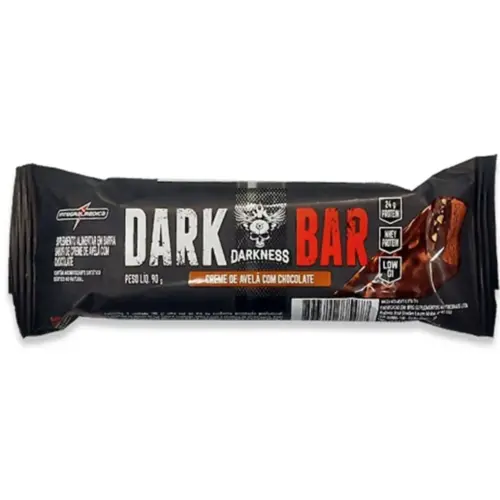 BARRA  DARK AVELÃ COM CHOCOLATE INTEGRAL 90G