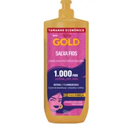 CREME PARA PENTEAR NIELY GOLD SALVA FIOS 500ML