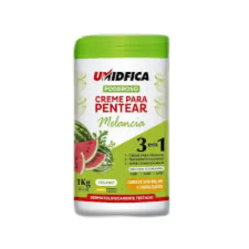 CREME PARA PENTEAR UMIDFICA 3 EM 1  MELANCIA 1KG