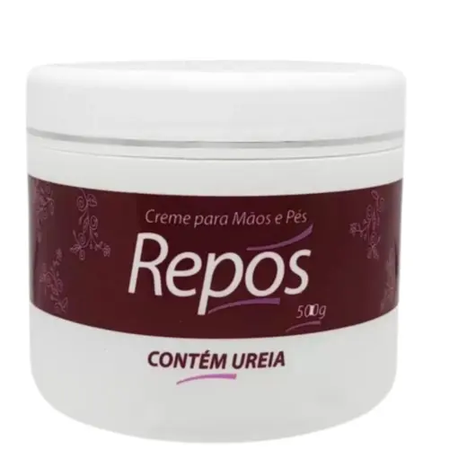 CREME PARA MÃOS E PÉS REPOS COM UREIA 500G