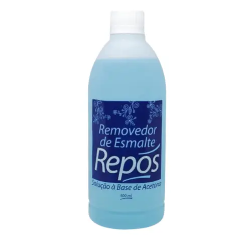 REMOVEDOR DE ESMALTE REPOS COM ACETONA 500ML
