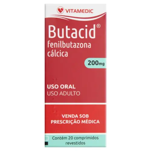 BUTACID 200MG C/20 COMPRIMIDOS