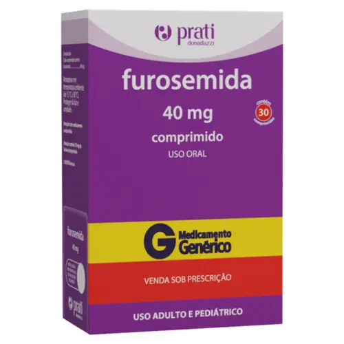FUROSEMIDA 40MG C/30COMPRIMIDOS PRATI
