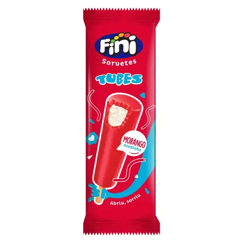 PICOLÉ FINI TUBES 45G MORANGO