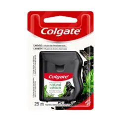 FIO DENTALCOLGATE  CARVÃO  25M