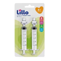 SERINGA LILLO  NASAL C/2 UNIDADES