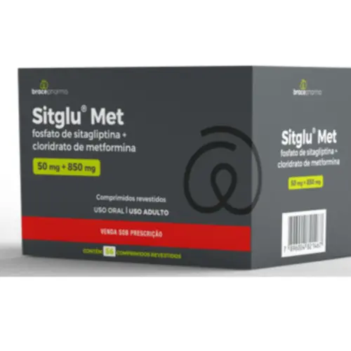 SITGLU MET 50MG+850MG C/56COMPRIMIDOS