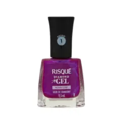 ESMALTE RISQUE DIAMOND GEL LICOR DE CRANBERRY 8ML