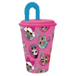 COPO ESPORTIVO COM CANUDO LOL NEOPAN  430ML