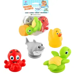 KIT BANHO BICHINHOS  ALEGRE VILA TOY