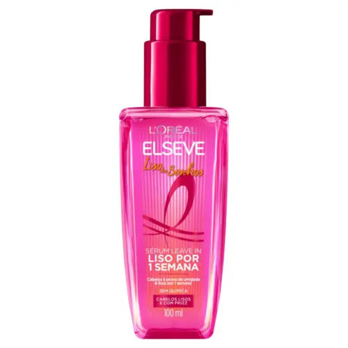 SÉRUM LEAVE IN ELSEVE  LISO DOS SONHOS 100ML