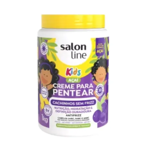 CREME PARA PENTEAR KIDS SALON LINE AÇAI 1KG