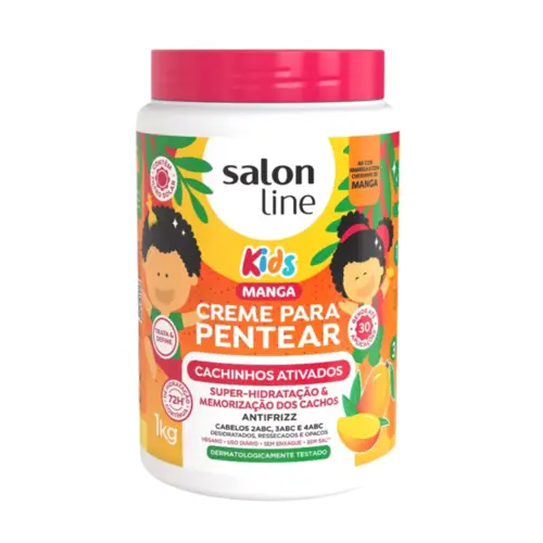 CREME PARA PENTEAR KIDS SALON LINE MANGA 1KG