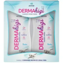 KIT SABONETE INTIMO NEUTRO DERMAHIGI  200ML