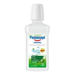PERIOASSEPT ANTISSETICO BUCAL  EXTRA MINT S/ALCOOL 250ML
