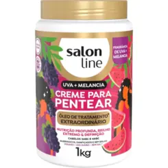 CREME PARA PENTEAR KIDS SALON LINE UVA E MELANCIA 1KG